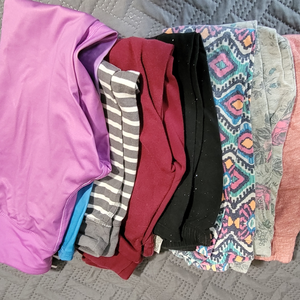 Girls lot of 8 tights